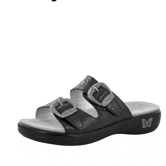 Alegria Shoes - Alegria Jade cowboy black sandals size 35 (5)